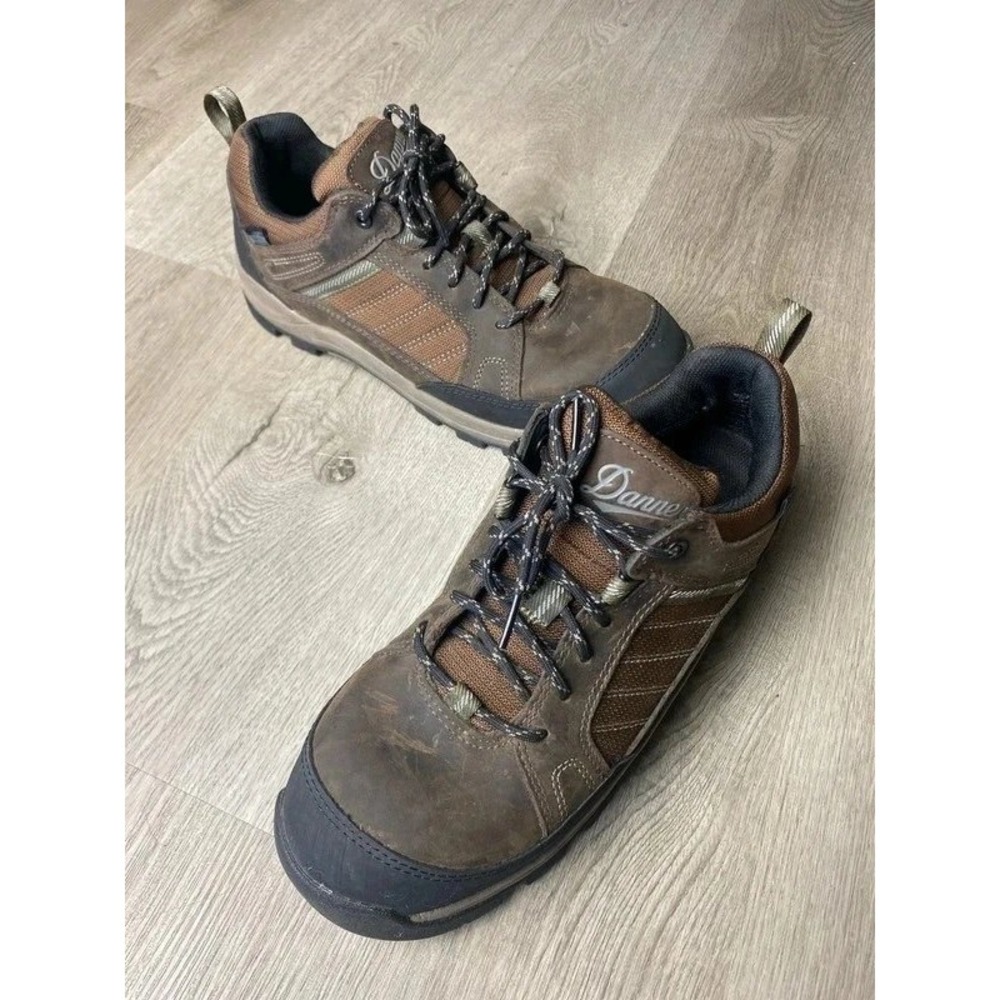 Danner Men's Riverside 3" Waterproof Work / Hiking Boots - Brown - Size 9.5